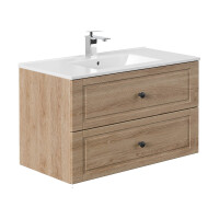 Badset KAMPARA 4-teilig 90cm breit | Landhaus-Stil |...
