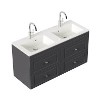 Doppelwaschplatz Argos Classic 120cm | inkl. Waschbecken | a