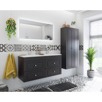 Doppelwaschplatz Argos Classic 120cm | inkl. Waschbecken | a