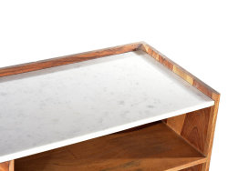 Lowboard DIAMETRO 140 x 55cm | 60´s Retro | Akazie natur