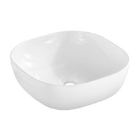 Badezimmer Blauer Waschplatz Bluskand 80cm | Becken wei&szli