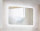 ARUBA 7-teilige Badkombination 80cm | inkl. LED-Spiegel und Aufsatz-Waschbecken | eiche - weiß-hochglanz