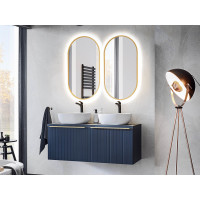 Badezimmer Spiegel Bluskand 50cm x 90cm mit LED Beleuchtung 