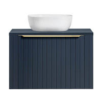 Badezimmer Set 2-teilig BLUSKAND 80cm II | inkl. Aufsatz-Was