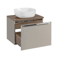 Badezimmer Set 3-teilig TRUFFEAU 60cm | Becken weiß | 