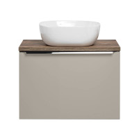 Badezimmer Set 3-teilig TRUFFEAU 60cm | Becken weiß | 