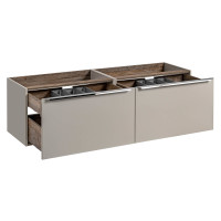 Badezimmer Set 2-teilig TRUFFEAU 160cm | Becken weiß |