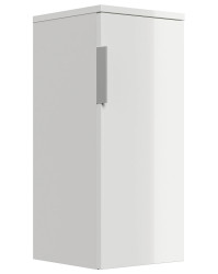 Badset LAGEAUX Slimline 4-teilig 60cm breit | Waschplatz, Spiegel & Hängeschränke | weiß