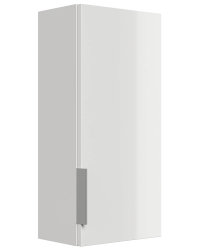 Badset LAGEAUX Slimline 4-teilig 60cm breit | Waschplatz, Spiegel & Hängeschränke | weiß