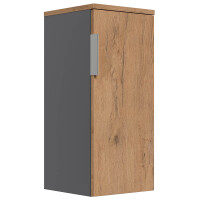 Badset LAGEAUX Slimline 4-teilig 60cm breit | grafit-eiche 6