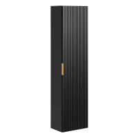 Badezimmer Hochschrank BLACKENED | 1-türig 140cm...