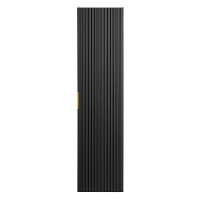 Badezimmer Hochschrank BLACKENED | 1-türig 140cm...