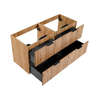 Badezimmer Set 4-teilig PORTREE 120cm | Einbaubecken | Wotan