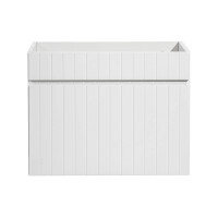 Badezimmer Waschplatz VITTAVLA 60cm | Aufsatzbecken wei&szli