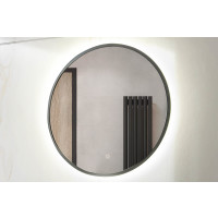 Badezimmer Spiegel rund 80cm mit gallery 3_2nd