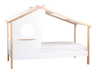 Kinderbett in Form eines Hauses, inkl. Lattenrost 220 x 100cm