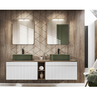 Badezimmer Waschplatz VITTAVLA 120cm | zum Unterbau Obp. | m