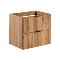 Badezimmer Waschplatz Portree 60cm | Aufsatzbecken S/W | Wot