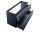 Badezimmer Set 4-teilig BLUMOND 120cm | 2x Becken black | Dark Blue