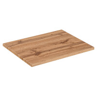 Badezimmer Waschplatz Blackened 60cm | Becken weiß | s