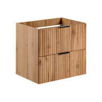 Badezimmer Waschplatz Portree 60cm | Becken weiß | Wot