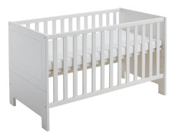 Babyzimmer Möbel-Set ELIAS 3-teilig | MDF-Fronten und Türdämpfung | weiß