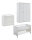 Babyzimmer Möbel-Set ELIAS 3-teilig | MDF-Fronten und Türdämpfung | weiß
