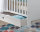 Babyzimmer Möbel-Set ELIAS 2-teilig | Kinderbett & Kleiderschrank | weiß