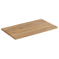 Badezimmer Waschplatz CAPRI 80cm | Unterbau +Regal | schwarz