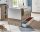 Babyzimmer Möbel-Set ELSA 7-teilig | haptische Dekor- Oberflächen | weiß-eiche