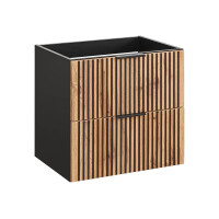 Bad Set 3-teilig TRIBUNE 60cm | Einbaubecken weiß | Bl