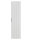 Badezimmer Hochschrank Blanchette | 1-türig 140cm hoch - gefräste Fronten | weiß