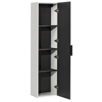Badezimmer Hochschrank Blanchette | 1-türig 140cm hoch 