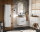 Badezimmer Hochschrank Blanchette | 1-türig 140cm hoch - gefräste Fronten | weiß