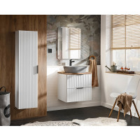 Badezimmer Hochschrank Blanchette | 1-türig 140cm hoch 