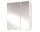 Badezimmer Spiegelschrank 60cm 2-türig | weiß