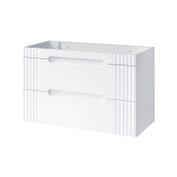 Badezimmer Set 2-teilig Frasciati 100cm | Aufsatzbecken | we