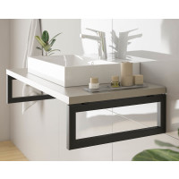 Qualitäts Waschtischkonsole Bath-O-Line | 490mm 1 Paar 