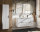 Badezimmer Set 4-teilig Blanchette 120cm | Keramikbecken | weiß-eiche