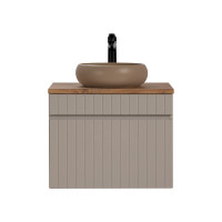 Badezimmer KARATA 60cm Set 3-tlg. | mit Aufsatzbecken | kasc