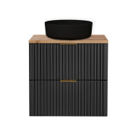 Aufsatz-Waschbecken Bath-O-Line 36x36cm | Keramik rund | sch