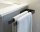 Qualitäts Handtuchhalter Bath-O-Line | 380mm zweiarmig Paar | schwarz matt