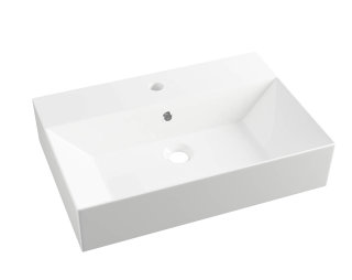 Aufsatz-Waschbecken Bath-O-Line 60 x 42cm | Keramik | weiß