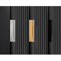 Badezimmer Waschplatz Blackened 80cm | Becken black rund | s