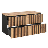 Doppel Waschplatz Tribune 120cm | 2 Becken bematt |...