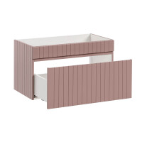 Badezimmer Waschplatz ROSINA 80cm | mit Aufsatzbecken | ros&