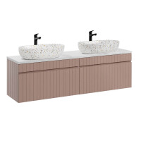 Badezimmer Waschplatz ROSINA 160cm | mit gallery