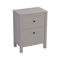 Badezimmer Stand-Waschplatz DUNWICH 60cm | mit Einbaubecken 