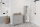 Badezimmer Stand-Waschplatz DUNWICH 80cm | mit Einbaubecken & Schubladen | weiß-matt