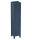 Badezimmer Hochschrank DUNWICH 160cm | 2-türig | blau-matt